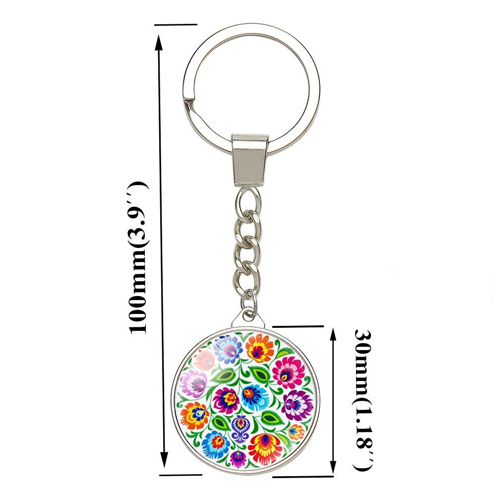 Wholesale Alloy Polish Style Keychain