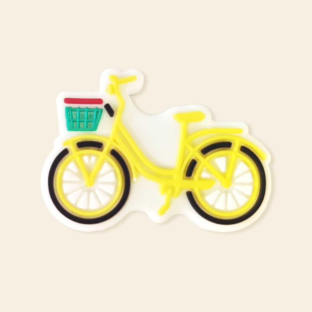 Wholesale 10pcs Cartoon Bicycle Focal Beads