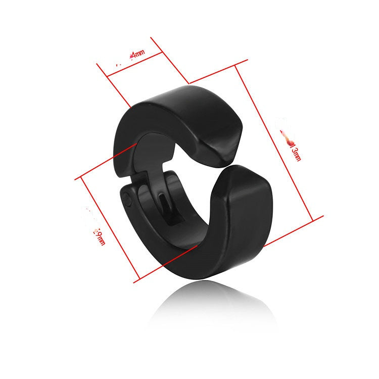 Venta al por mayor Clip de acero inoxidable/pendientes de puño