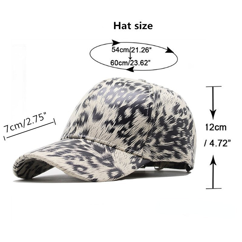 Wholesale Cotton Leopard Baseball Cap
