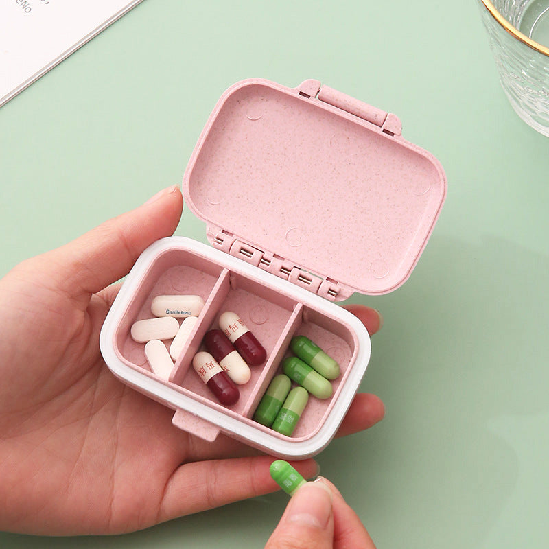Wholesale Portable Mini Three-compartment Pill Box OLY-PX-QianX001