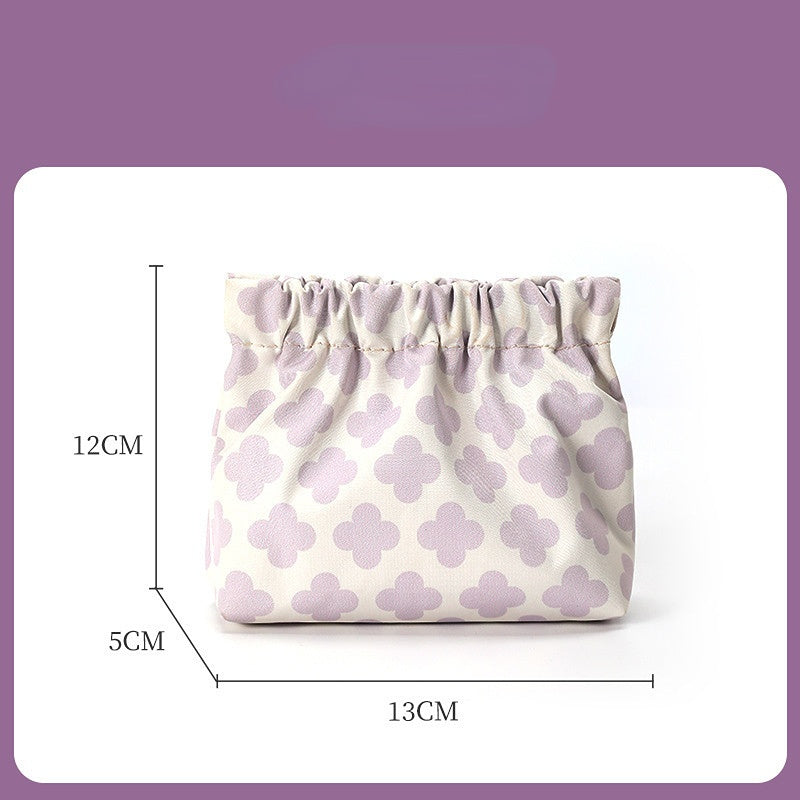 Monedero al por mayor del bolso de la barra de labios de la impresión del poliéster