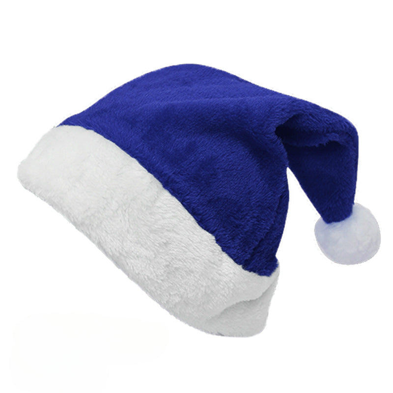 Wholesale Christmas Decoration Christmas Short Plush Hats Christmas Hats
