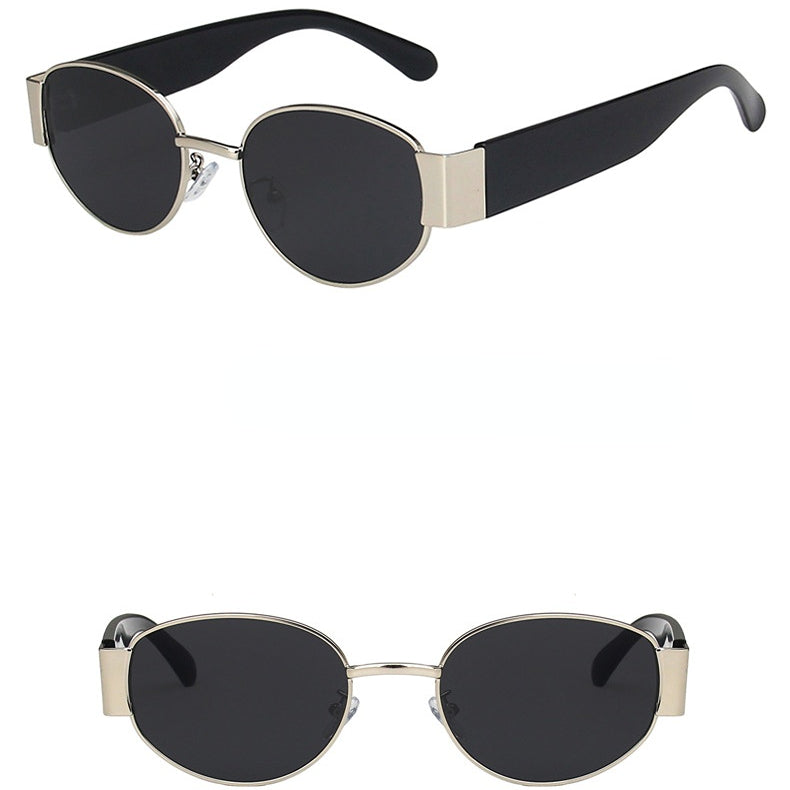 Wholesale Small Oval Frame Sunglasses AC