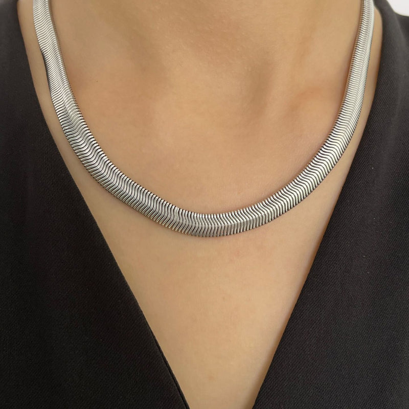 Wholesale Cold Wind Stainless Steel Necklaces