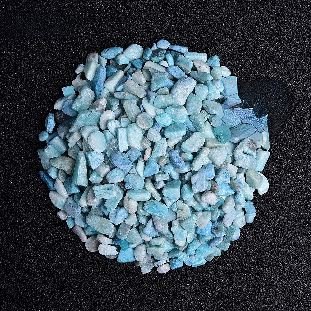 Al por mayor 110 g/paquete de cuentas de grava de piedra natural