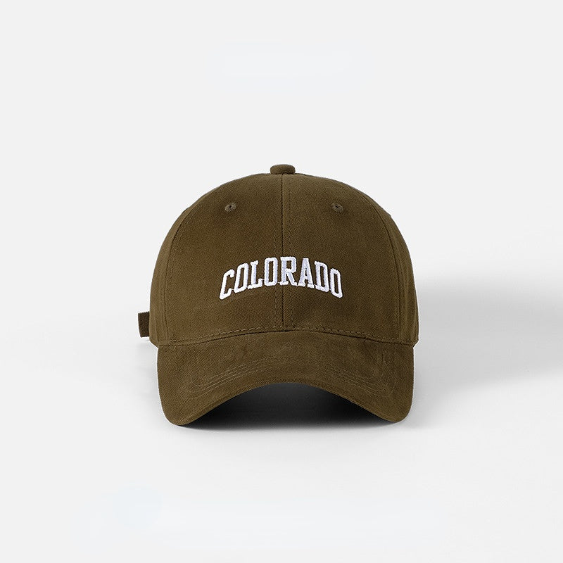 Wholesale Cotton Polyester Embroidered Letters Baseball Cap