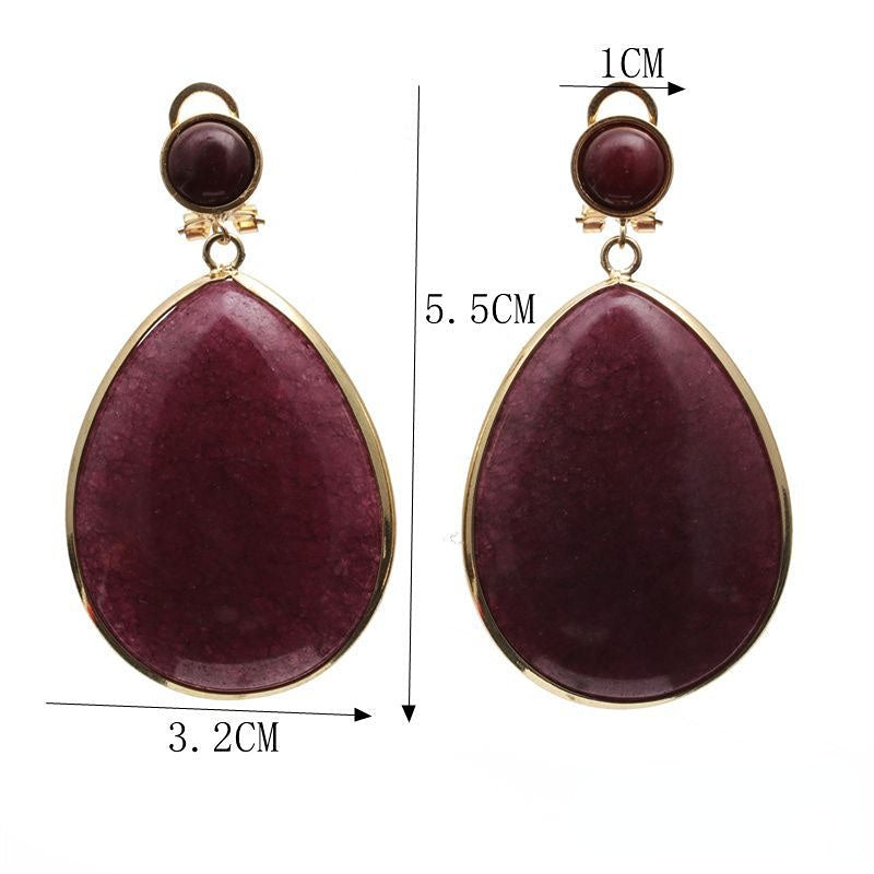 Pendientes Lapis Lazuli Gotas Turquesa al por mayor