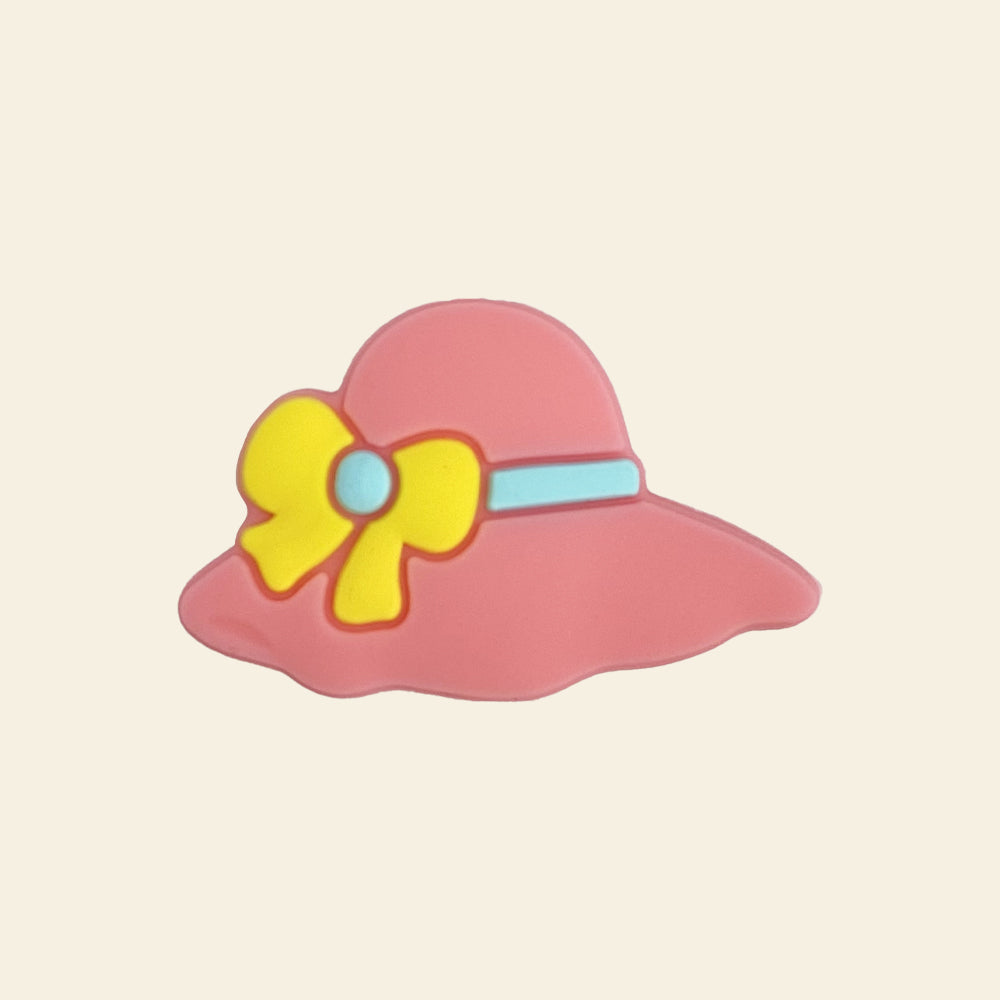 Wholesale 10pcs Cartoon Cartoon Hat Silicone Focal Beads