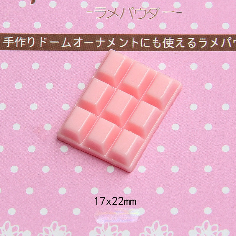 Wholesale 20PCS 10-20MM Imitation Chocolate Resin Flatback