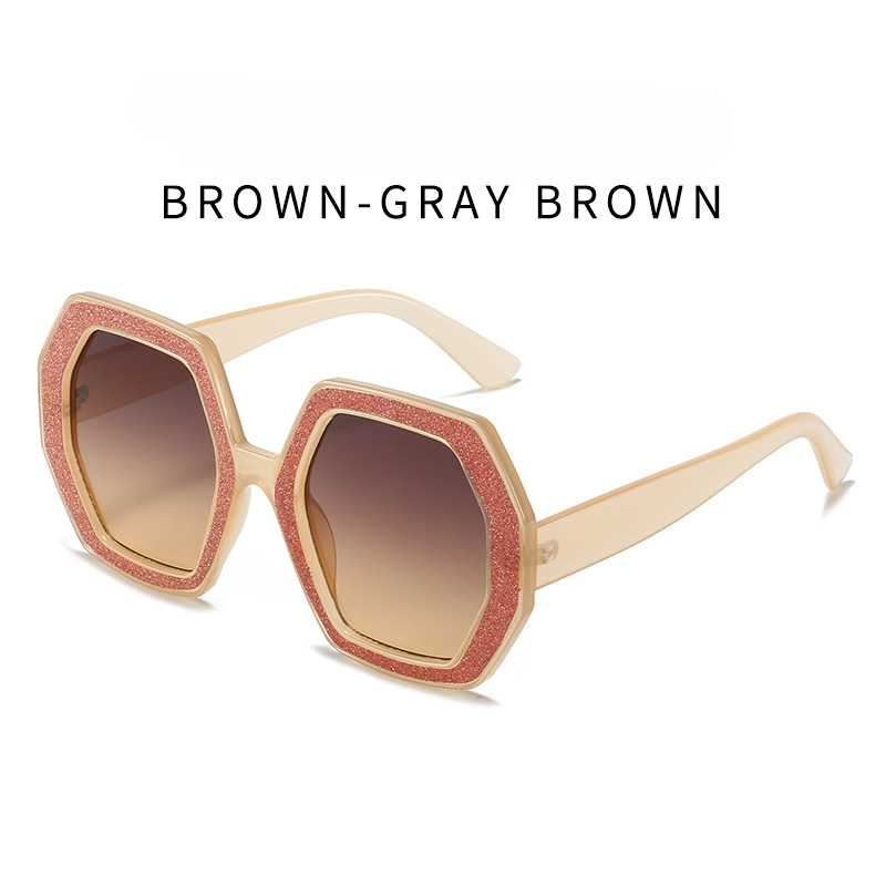 Wholesale PC Hexagonal Diamond Sticker Sunglasses