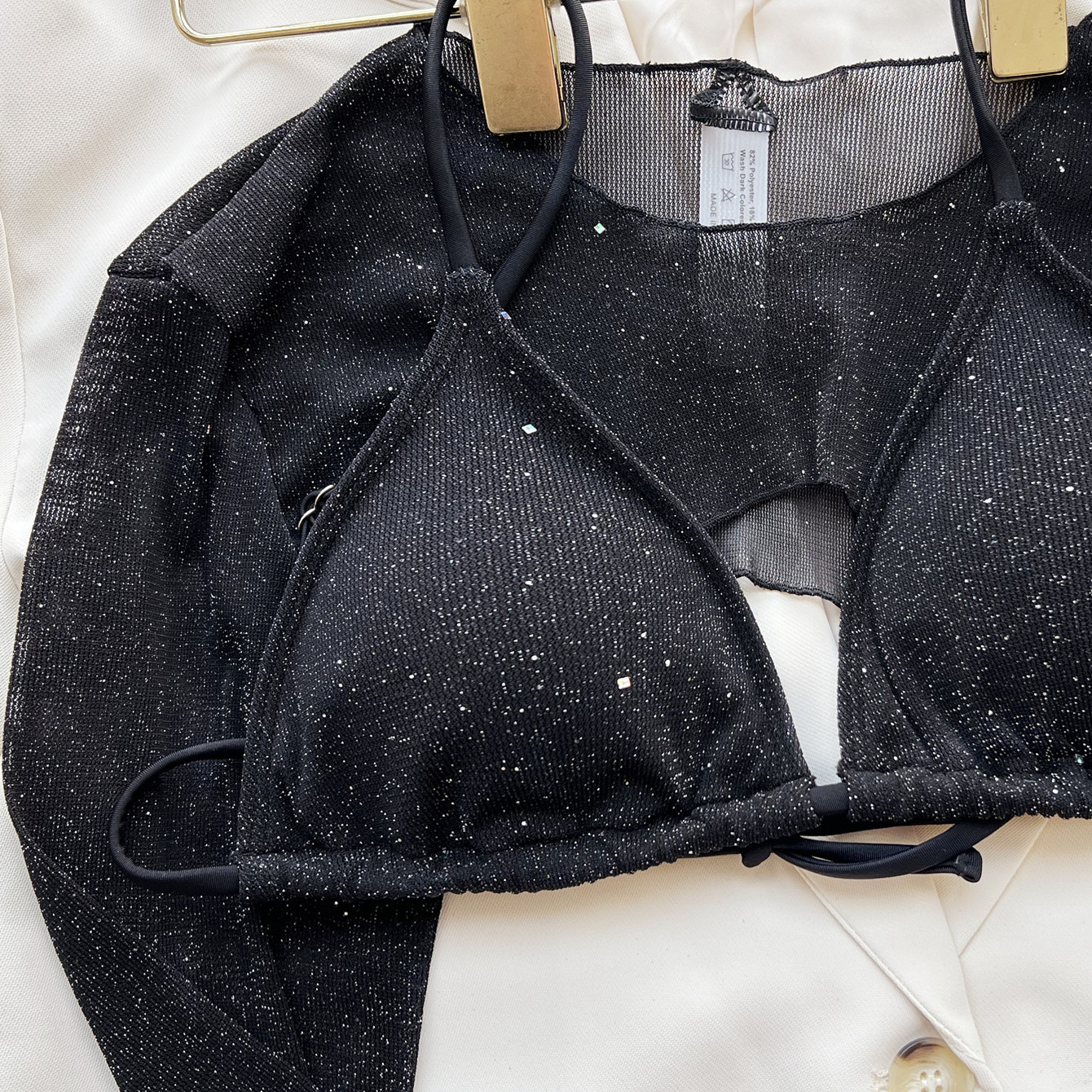 Trajes de baño divididos para mujeres de tres piezas al por mayor