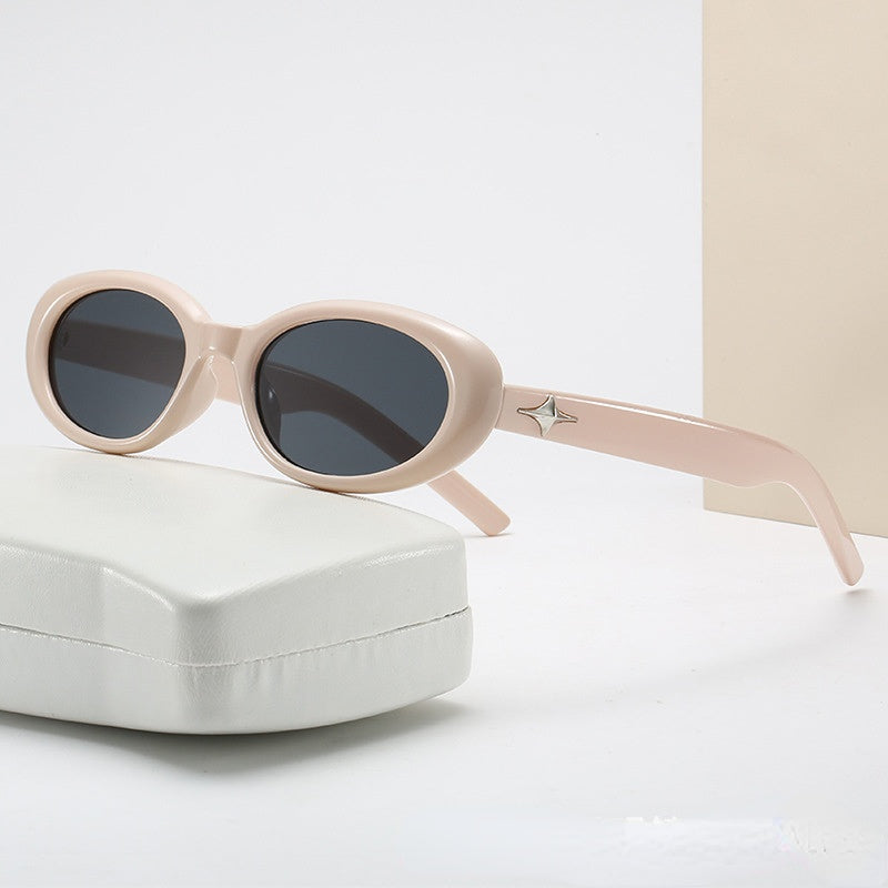 Wholesale PC Polygonal Metal Frame Sunglasses