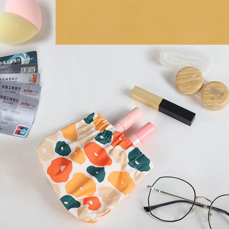 Monedero al por mayor del bolso de la barra de labios de la impresión del poliéster