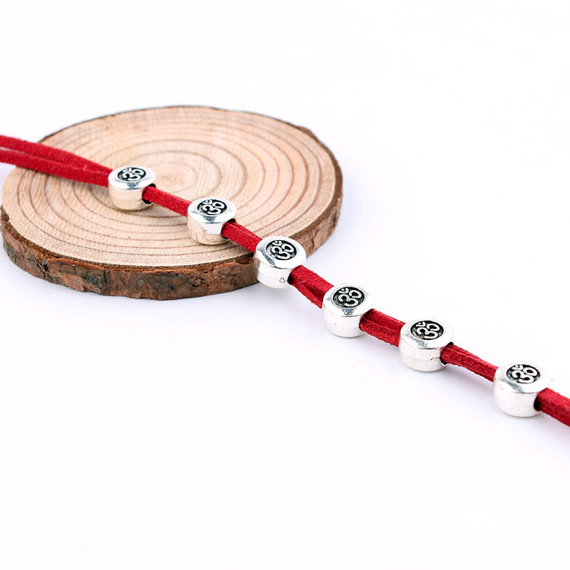 Wholesale Gothic Alloy Skull Hair Rope