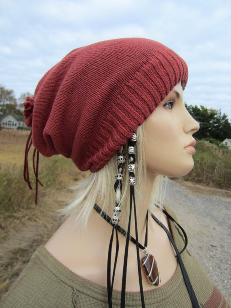 Wholesale Gothic Alloy Skull Hair Rope