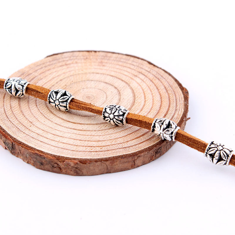 Wholesale Gothic Alloy Skull Hair Rope