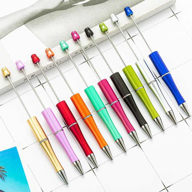 Venta al por mayor Bolígrafos para abalorios Bolígrafo de plástico para bricolaje