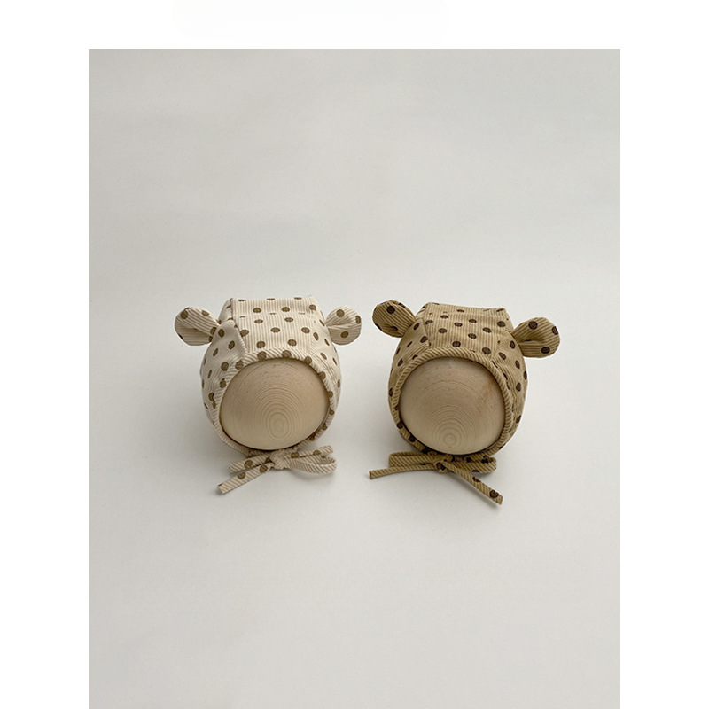 Wholesale Polka Dot Ties Baby Earmuffs