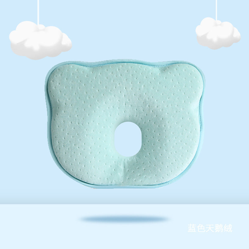 Wholesale 0-1 Years Old Baby Shaped Pillow Breathable Memory Foam OLY-BS-RL001