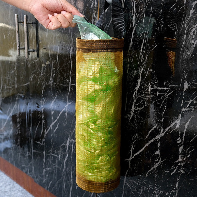 Wholesale 10pcs Polyester Kitchen Garbage Bag Storage Bag Wall Mounted