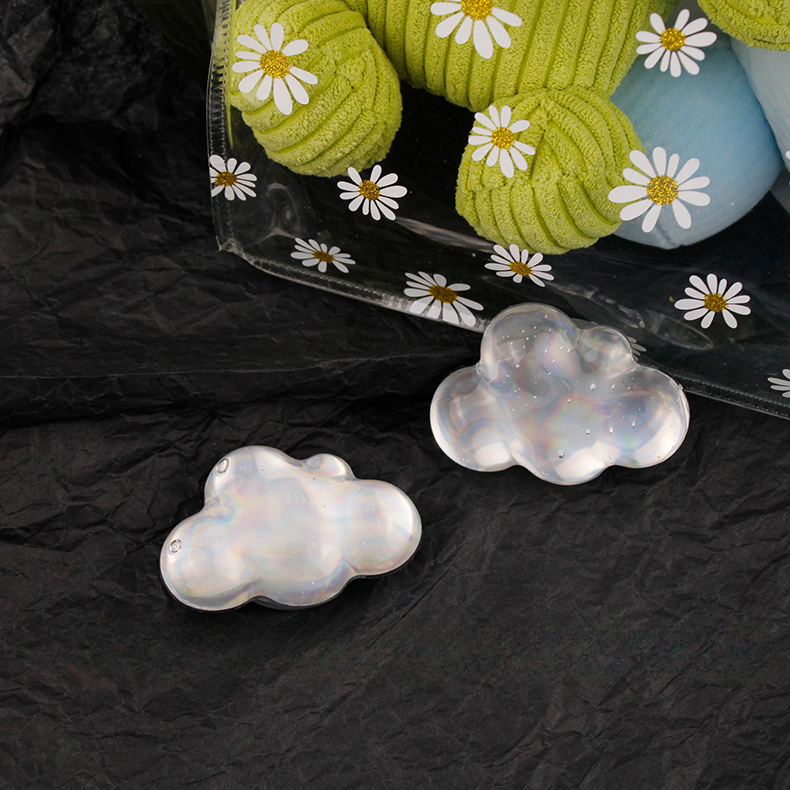 Wholesale Epoxy Cloud Laser Transparent Airbag Mobile Phone Holder