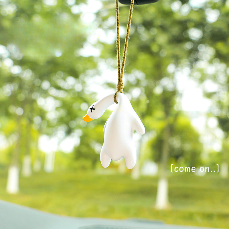 Wholesale Resin Car Roast Duck Car Pendant