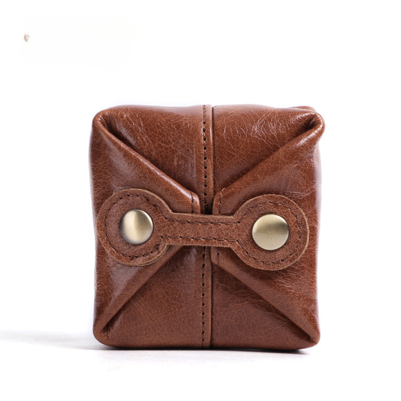 Wholesale Vintage Handmade Genuine Leather Coin Purse