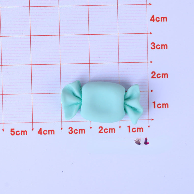 Accesorios al por mayor de resina de caramelo Macaron