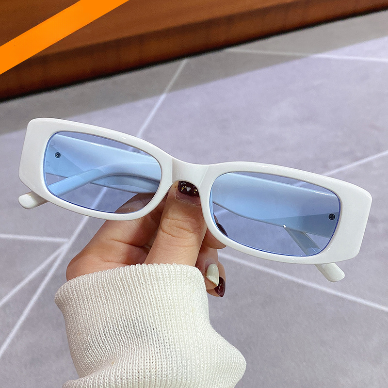 Wholesale PC Square Small Frame Colored Fruit Jelly Sunglasses