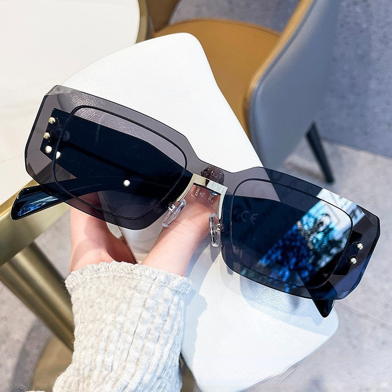 Wholesale PC Square One-piece Rice Nail Sunglasses