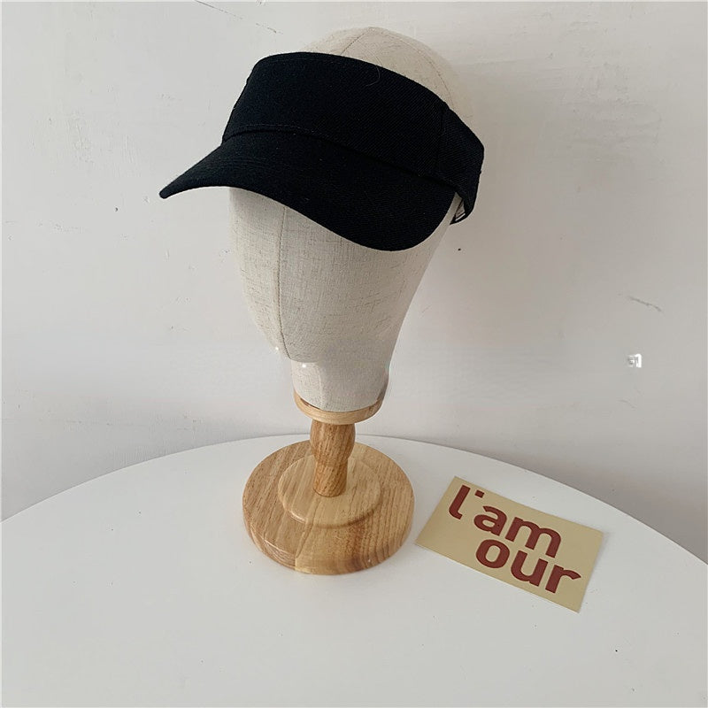 Wholesale Cotton Solid Color Running Empty Top Hat