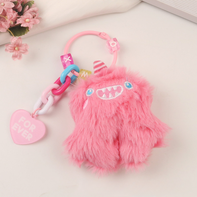 Llavero de muñecas de felpa al por mayor