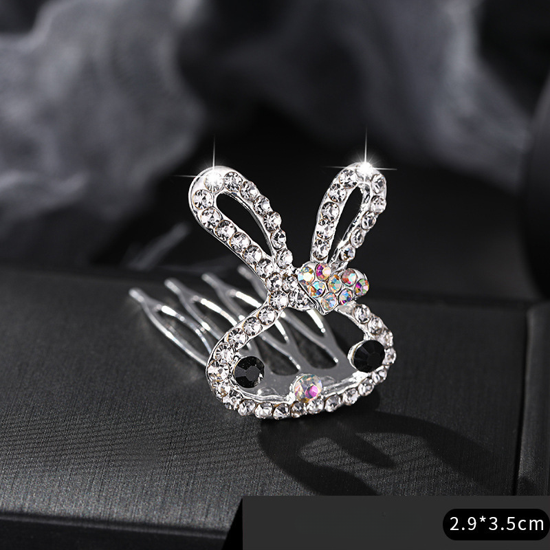 Wholesale Alloy Kids Metal Diamond Crown Hair Accessories