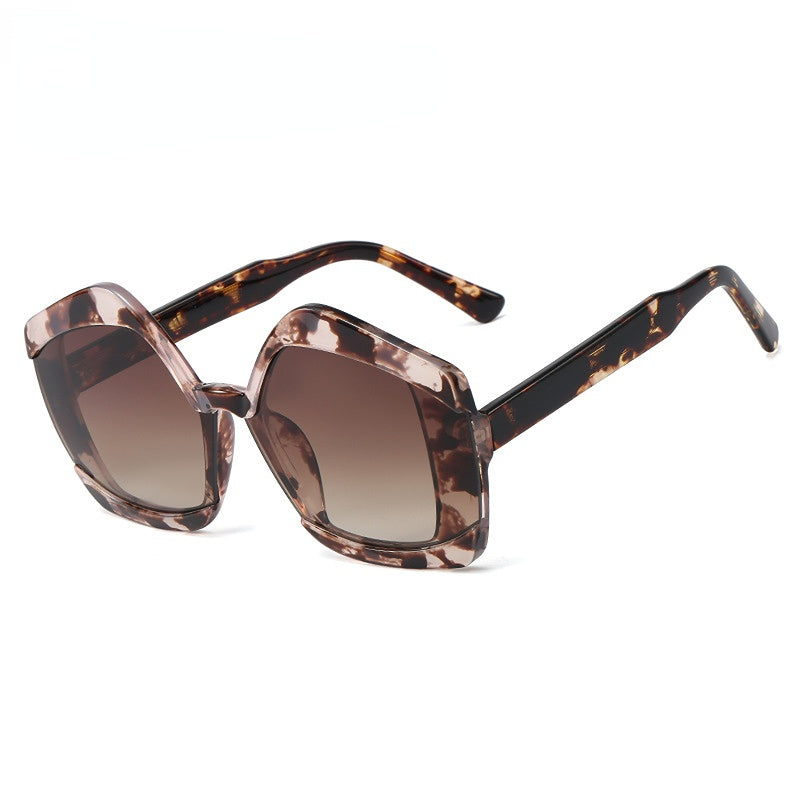 Wholesale PC Irregular Large Frame Sunglasses for Men and Women
