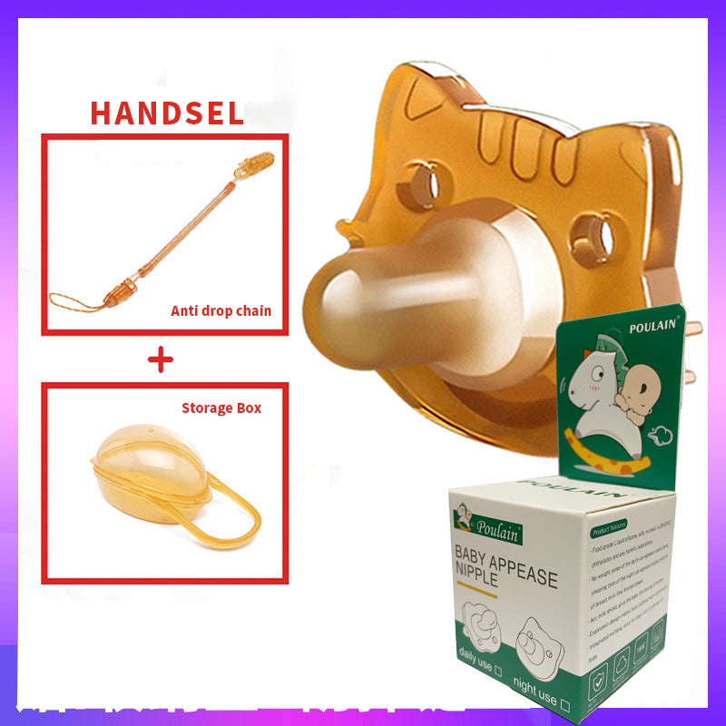 Wholesale Newborn Baby Silicone Soother OLY-PR-XTMM001