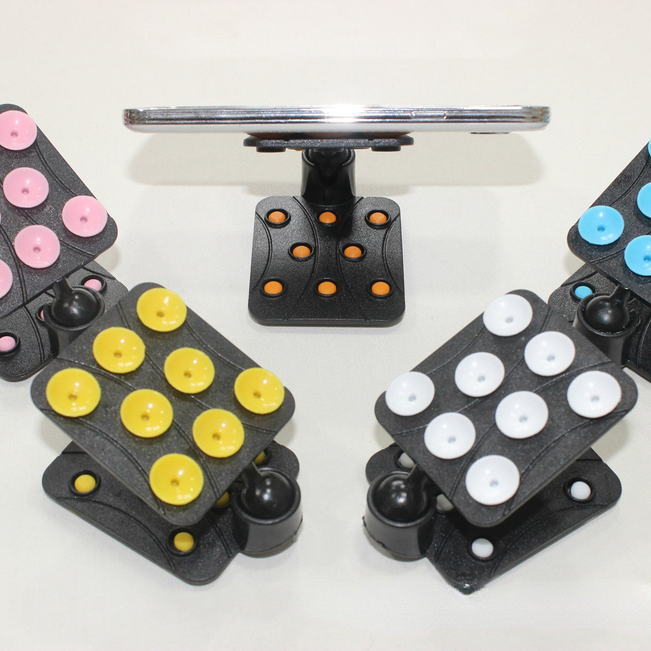 Soporte para teléfono móvil con ventosa de 8 puntos de doble cara de PVC al por mayor