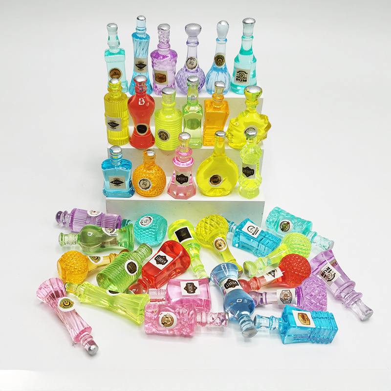 Botella de vino de simulación luminosa mini tridimensional de 100 piezas al por mayor