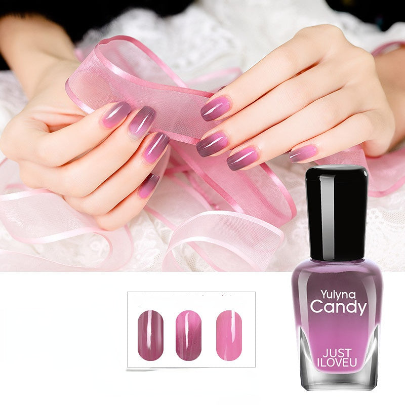 Esmalte de uñas no pelable de secado rápido de cambio gradual al por mayor