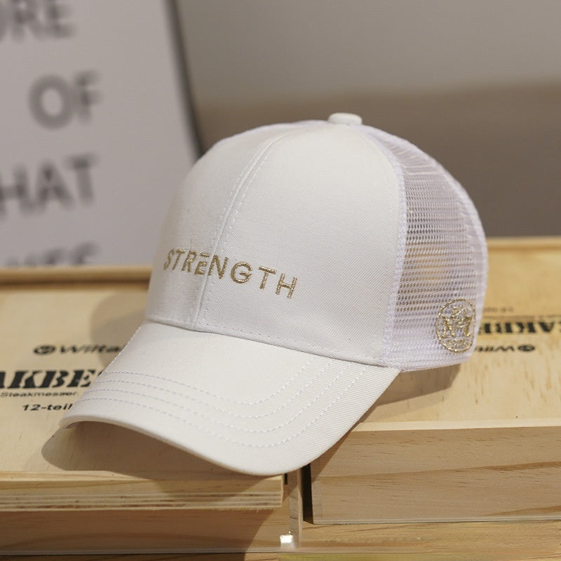 Wholesale Cotton Candy Color Sunscreen Mesh Baseball Cap