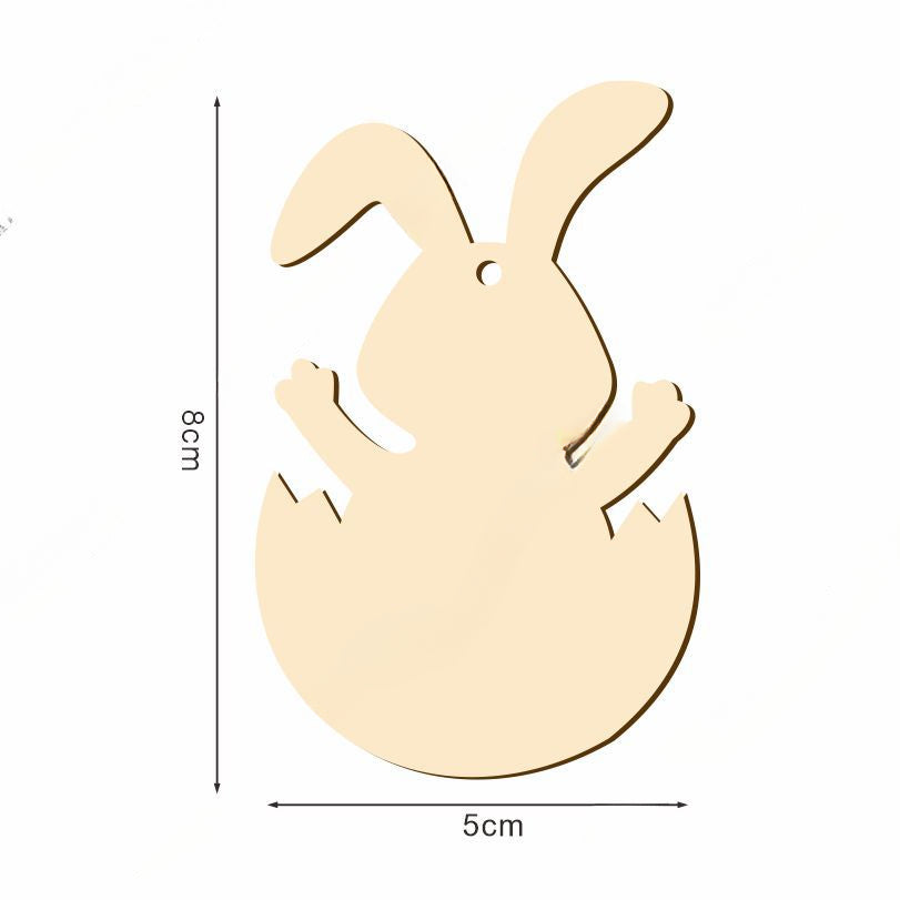 Wholesale 10PCS Easter Wooden Children's Toys