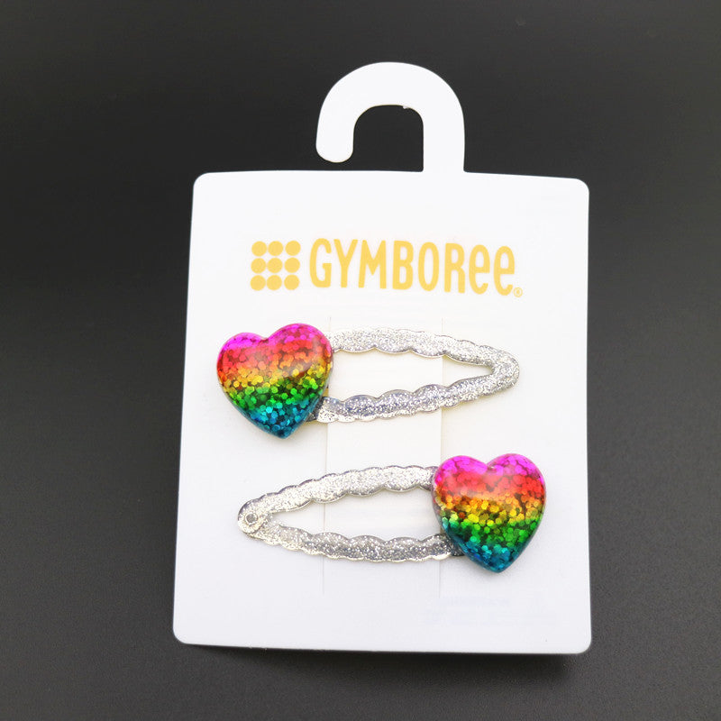 Wholesale Love Seashell Mermaid Kids Hair Clip