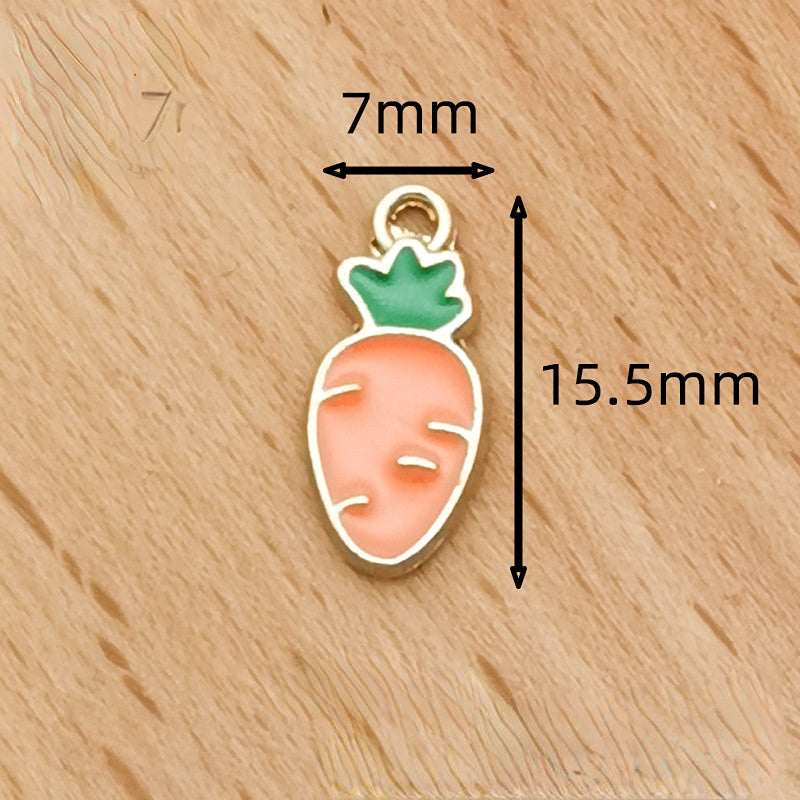 Accesorios de bricolaje de Pascua de la serie conejo de aleación al por mayor