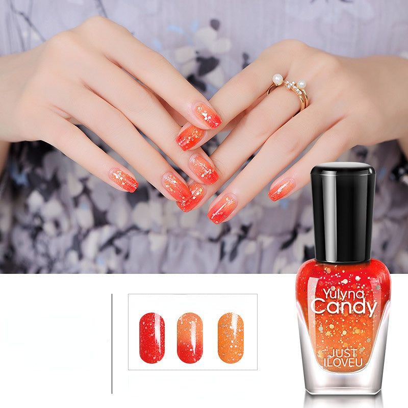 Esmalte de uñas no pelable de secado rápido de cambio gradual al por mayor