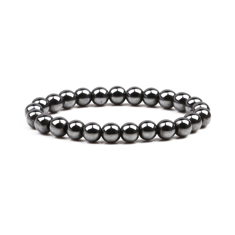Wholesale Faceted Black Stone Bracelet