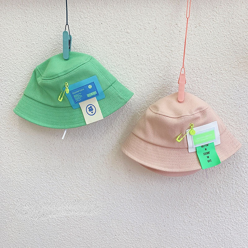 Venta al por mayor Sombrero de pescador fino de algodón para niños