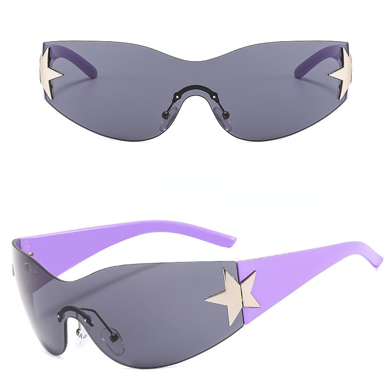 Wholesale PC Frameless Y2K Women's Sunglasses