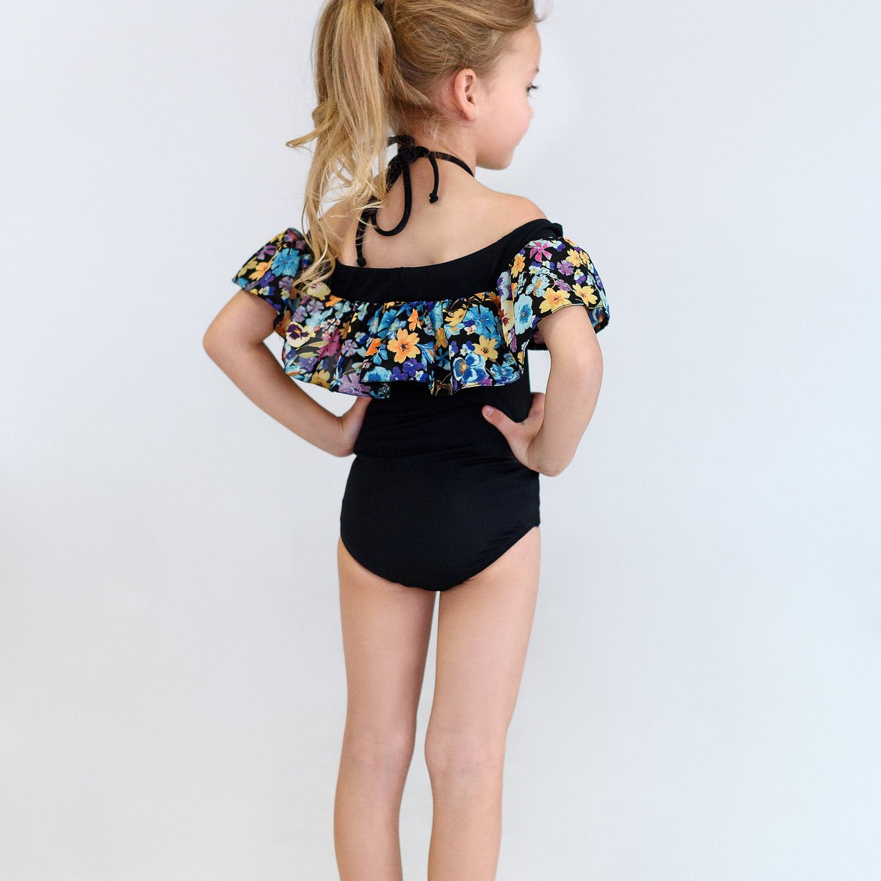 Wholesale Kids Black Lace Polyester Baby Clothes