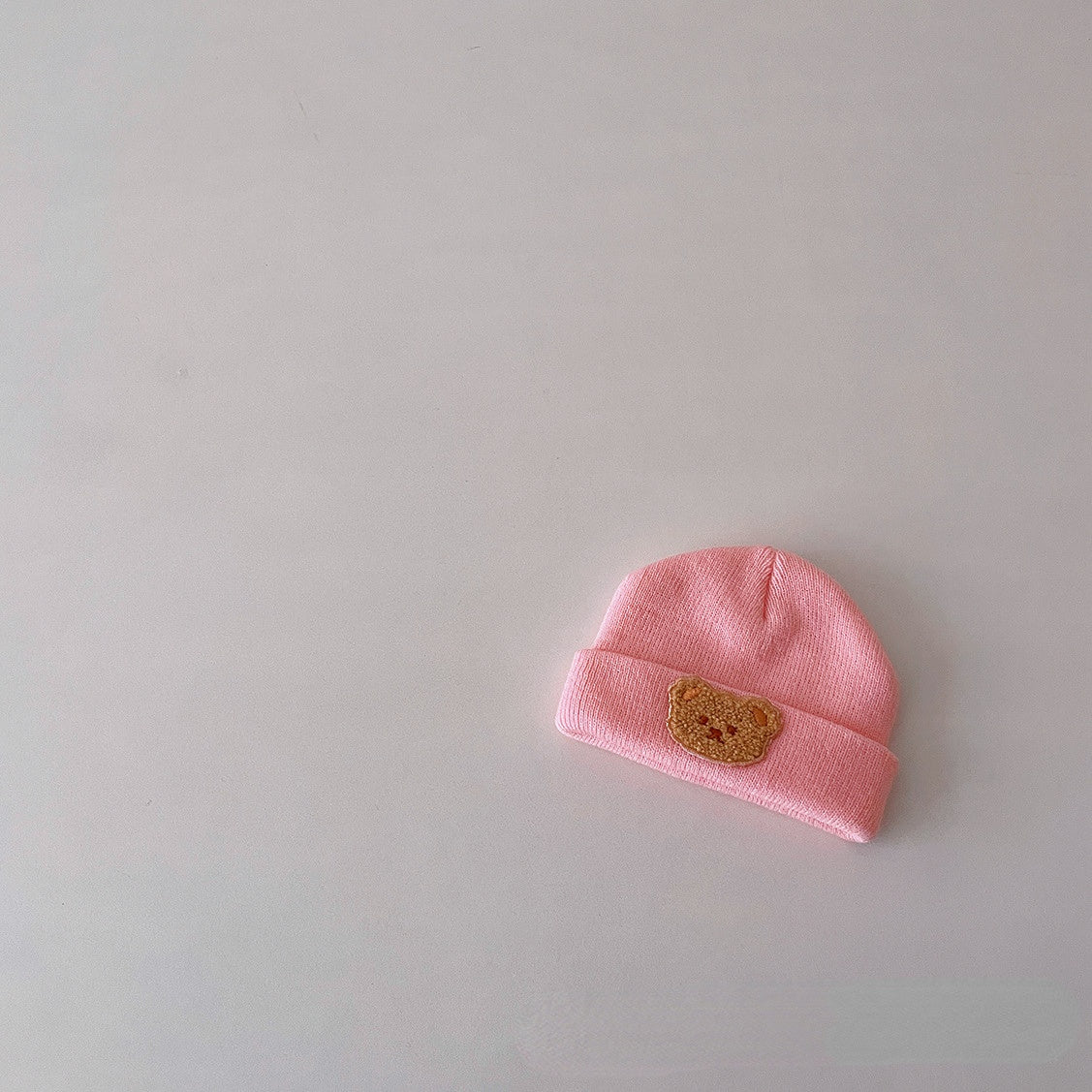 Wholesale Acrylic Bear Knitted Cap