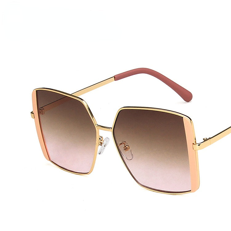 Wholesale Large Frame Square Ladies PC Sunglasses